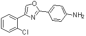 4-[4-(2-Chlorophenyl)-2-oxazolyl]benzenamine molecular structure (CAS 1211594-43-2)
