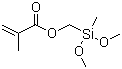 (Dimethoxy)(methacryloyloxymethyl)(methyl)silane molecular structure (CAS 121177-93-3)
