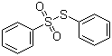 structure of CAS# 1212-08-4, S-Phenyl benzenethiosulfonate;S-Phenyl benzenethiosulphonate