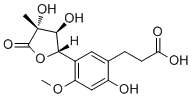 结构式 CAS# 1212148-58-7, Secodihydro-hydramicromelin B