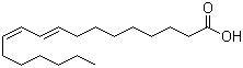 structure of CAS# 121250-47-3, 9,11-Linoleic acid;9,11-Octadecadienoic acid; Conjugated linoleic acid