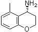 (4R)-3,4-Dihydro-5-methyl-2H-1-benzopyran-4-amine molecular structure (CAS 1213506-92-3)