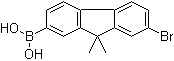 B-(7-Bromo-9,9-dimethyl-9H-fluoren-2-yl)boronic acid molecular structure (CAS 1213768-48-9)