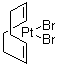 (1,5-环辛二烯)二溴化铂分子结构 (CAS 12145-48-1)