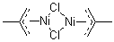 甲代烯丙基氯化镍二聚物分子结构 (CAS 12145-60-7)