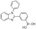 [3-(1-Phenyl-1H-benzimidazol-2-yl)phenyl]boronic acid molecular structure (CAS 1214723-26-8)