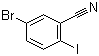 5-Bromo-2-iodobenzonitrile molecular structure (CAS 121554-10-7)