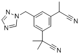 alpha-Desmethyl Anastrozole molecular structure (CAS 1215780-15-6)