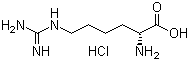 结构式 CAS# 1217456-98-8, N'-(氨基亚氨基甲基)-D-赖氨酸盐酸盐