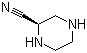 (2R)-2-Piperazinecarbonitrile molecular structure (CAS 1217839-54-7)