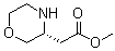 (3R)-3-Morpholineacetic acid methyl ester molecular structure (CAS 1217976-31-2)