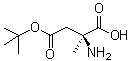 2-Methyl-L-aspartic acid 4-(1,1-dimethylethyl) ester molecular structure (CAS 1217977-71-3)