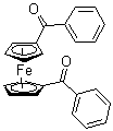 structure of CAS# 12180-80-2, 1,1'-Dibenzoylferrocene;Dibenzoylferrocene; NSC 223086