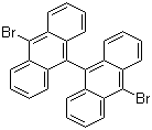 10,10'-二溴-9,9'-联二蒽分子结构 (CAS 121848-75-7)