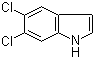 5,6-Dichloroindole molecular structure (CAS 121859-57-2)