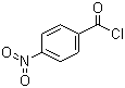结构式 CAS# 122-04-3, 4-硝基苯甲酰氯; 对硝基苯甲酰氯