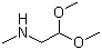Methylaminoacetaldehyde dimethyl acetal molecular structure (CAS 122-07-6)