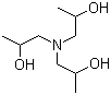 三异丙醇胺分子结构 (CAS 122-20-3)