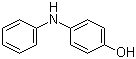 structure of CAS# 122-37-2, 4-Hydroxydiphenylamine ;4-(phenylamino)-phenol; 4-Anilinophenol