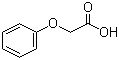 structure of CAS# 122-59-8, Phenoxyacetic acid;o-Phenylglycolic acid; Glycolic acid phenyl ether