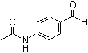 对乙酰氨基苯甲醛分子结构 (CAS 122-85-0)