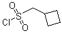 Cyclobutanemethanesulfonyl chloride molecular structure (CAS 1220695-06-6)