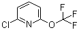 2-Chloro-6-(trifluoromethoxy)pyridine molecular structure (CAS 1221171-70-5)