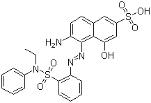Acid Red 57 molecular structure (CAS 12217-34-4)