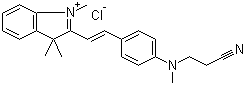 结构式 CAS# 12217-48-0, 碱性红 14; 阳离子艳红 5GN