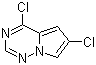 4,6-Dichloropyrrolo[2,1-f][1,2,4]triazine molecular structure (CAS 1221714-51-7)