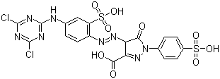Reactive Orange 14 molecular structure (CAS 12225-86-4)