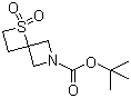 1-Thia-6-azaspiro[3.3]heptane-6-carboxylic acid tert-butyl 1,1-dioxide molecular structure (CAS 1223573-25-8)