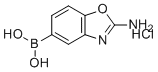 structure of CAS# 1224844-65-8, (2-Aminobenzo[d]oxazol-5-yl)boronic acid hydrochloride