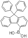 (9,9-二苯基-9H-芴-4-基)硼酸分子结构 (CAS 1224976-40-2)