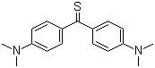 4,4'-Bis(dimethylamino)thiobenzophenone molecular structure (CAS 1226-46-6)