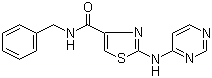 structure of CAS# 1226056-71-8, Thiazovivin;N-(Phenylmethyl)-2-(4-pyrimidinylamino)-4-thiazolecarboxamide