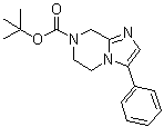 5,6-Dihydro-3-phenylimidazo[1,2-a]pyrazine-7(8H)-carboxylic acid 1,1-dimethylethyl ester molecular structure (CAS 1226776-87-9)