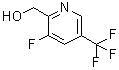 结构式 CAS# 1227515-52-7, 3-氟-5-(三氟甲基)-2-吡啶甲醇