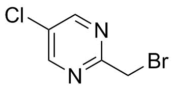 2-(Bromomethyl)-5-chloropyrimidine molecular structure (CAS 1227577-50-5)