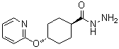 trans-4-[(Pyridin-2-yl)oxy]cyclohexanecarboxylic hydrazide molecular structure (CAS 1228087-48-6)