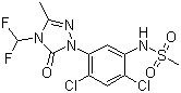 Sulfentrazone molecular structure (CAS 122836-35-5)