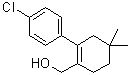 [2-(4-Chlorophenyl)-4,4-dimethylcyclohex-1-enyl]methanol molecular structure (CAS 1228780-51-5)