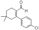 结构式 CAS# 1228837-05-5, 2-(4-氯苯基)-4,4-二甲基-1-环己烯-1-甲醛