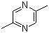 2,5-Dimethyl pyrazine molecular structure (CAS 123-32-0)