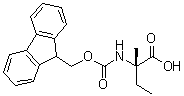 N-[(9H-Fluoren-9-ylmethoxy)carbonyl]-D-isovaline molecular structure (CAS 1231709-22-0)