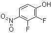 2,3-Difluoro-4-nitrophenol molecular structure (CAS 123173-60-4)