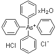 Tetraphenylarsonium chloride hydrochloride hydrate molecular structure (CAS 123334-18-9)