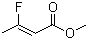 3-氟-2-丁烯酸甲酯分子结构 (CAS 123350-07-2)