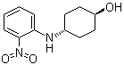 trans-4-[(2-Nitrophenyl)amino]cyclohexanol molecular structure (CAS 1233954-85-2)