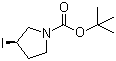 (3R)-3-Iodo-1-pyrrolidinecarboxylic acid tert-butyl ester molecular structure (CAS 1234576-86-3)